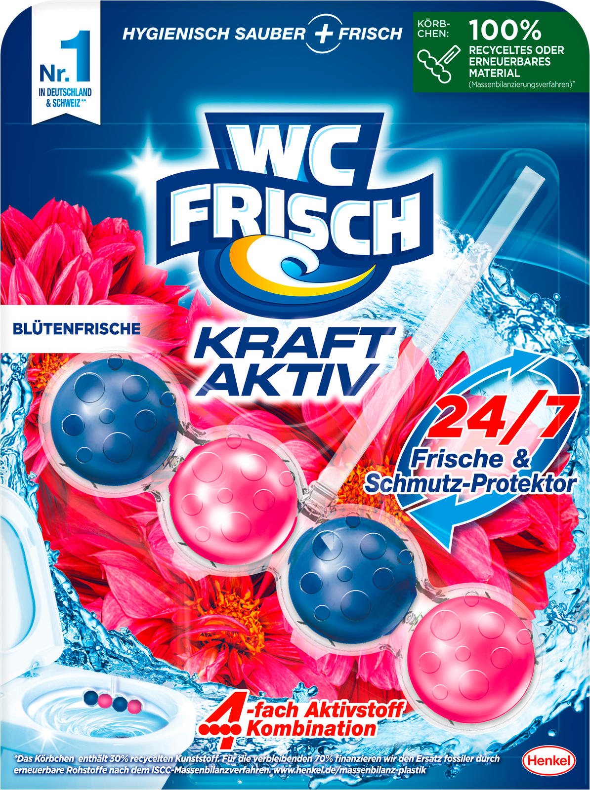 WC Frisch Kraft-Aktiv Blüten-Frische 50g