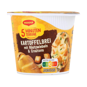 Maggi 5 Minuten Terrine Kartoffelbrei Röstzwiebeln 56g
