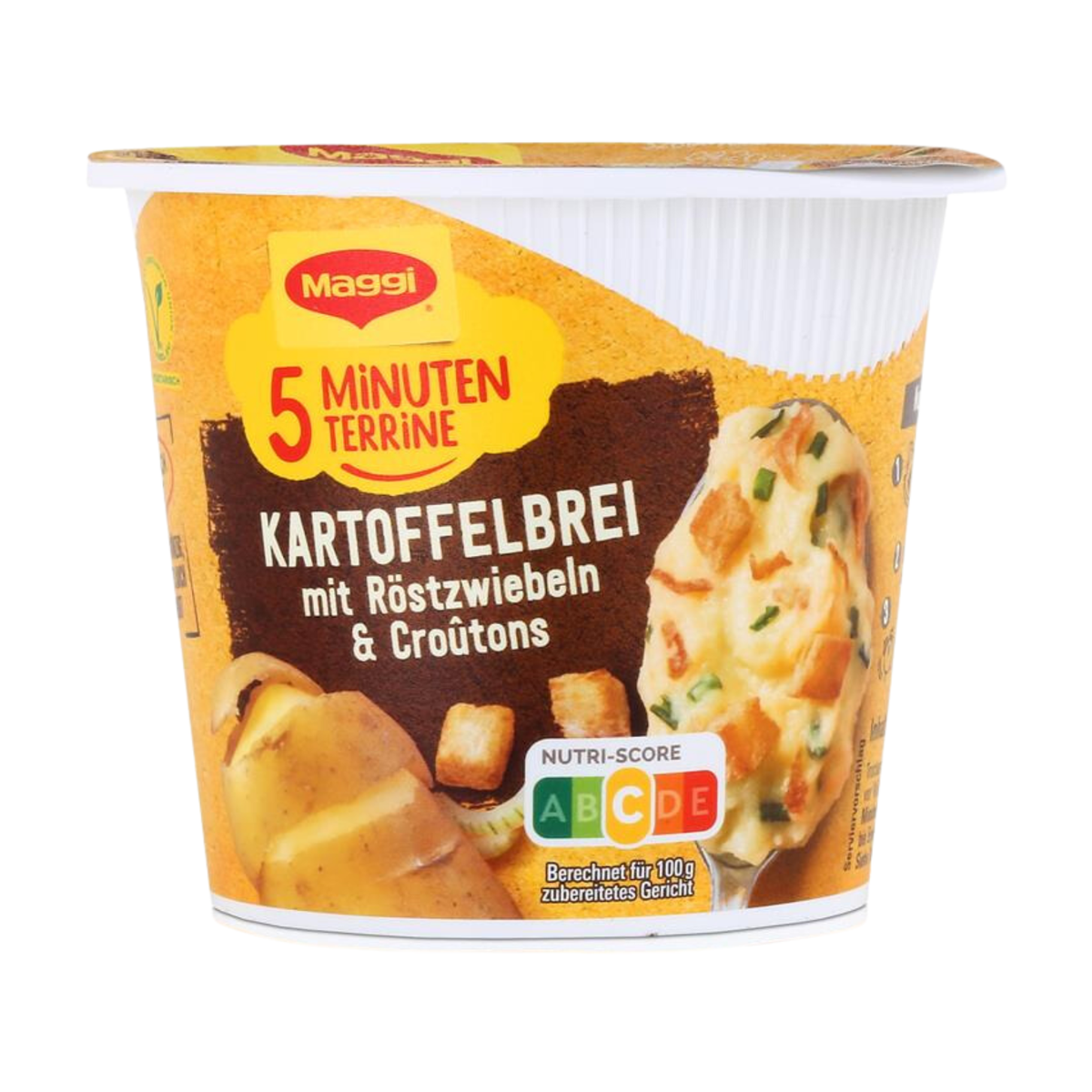 Maggi 5 Minuten Terrine Kartoffelbrei Röstzwiebeln 56g