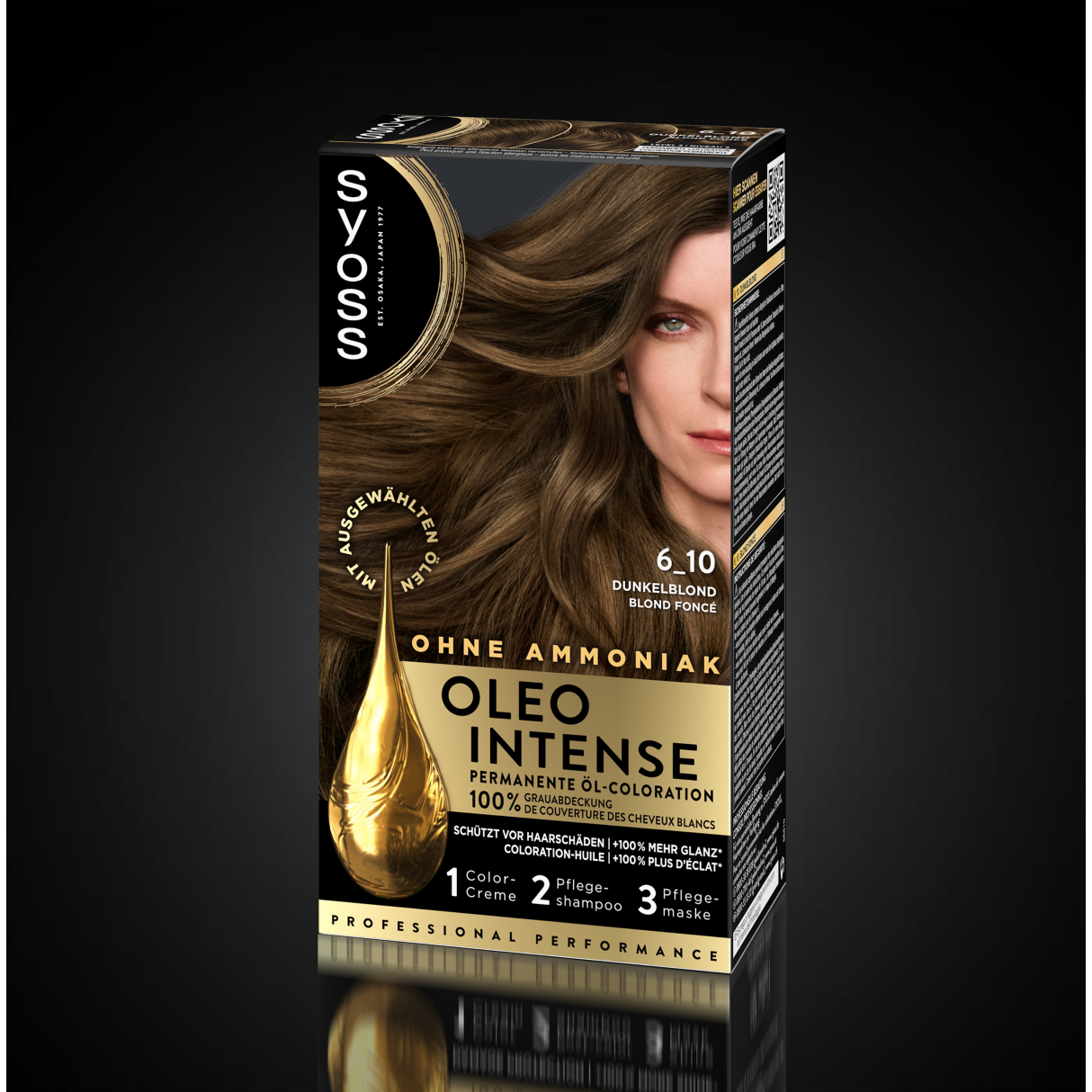 Syoss Oleo Intense Permanente Öl-Coloration 6-10 dunkelblond
