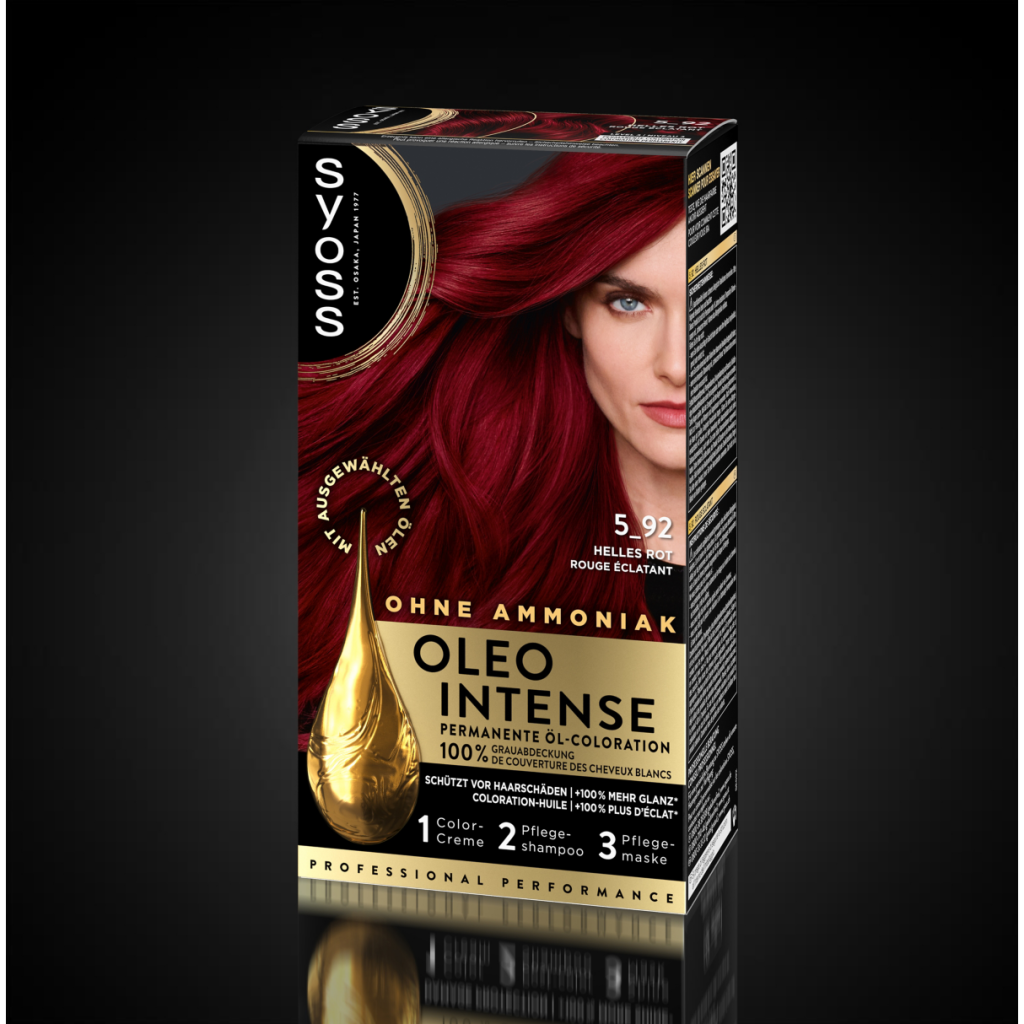 Syoss Oleo Intense Permanente Öl-Coloration 5-92 helles rot 115ml