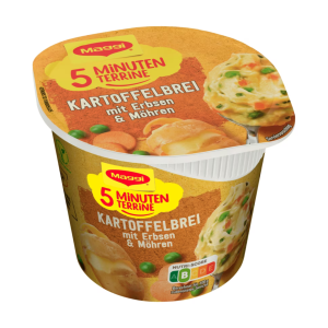 Maggi 5 Minuten Terrine Kartoffelbrei Erbsen Möhren 43g