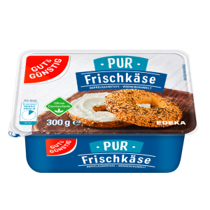 GUT&GÜNSTIG Frischkäse Natur Doppelrahmstufe 300g VLOG
