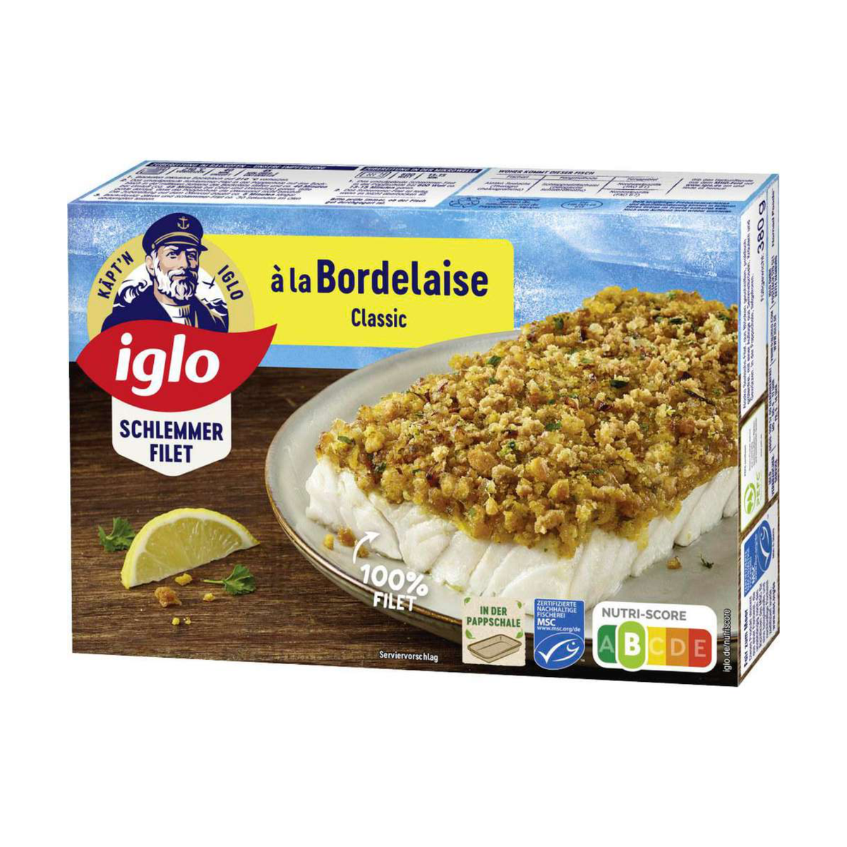 MSC Iglo Schlemmerfilet Bordelaise Classic 380g