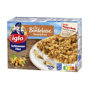 MSC Iglo Schlemmerfilet Bordelaise Knusprig Kross 380g