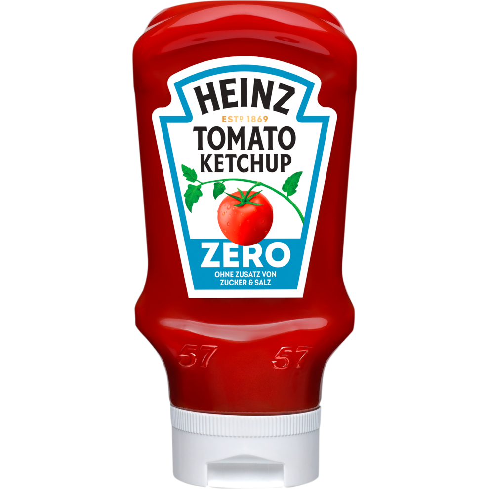 Heinz Tomato Ketchup ohne Zusatz von Zucker und Salz 400ml