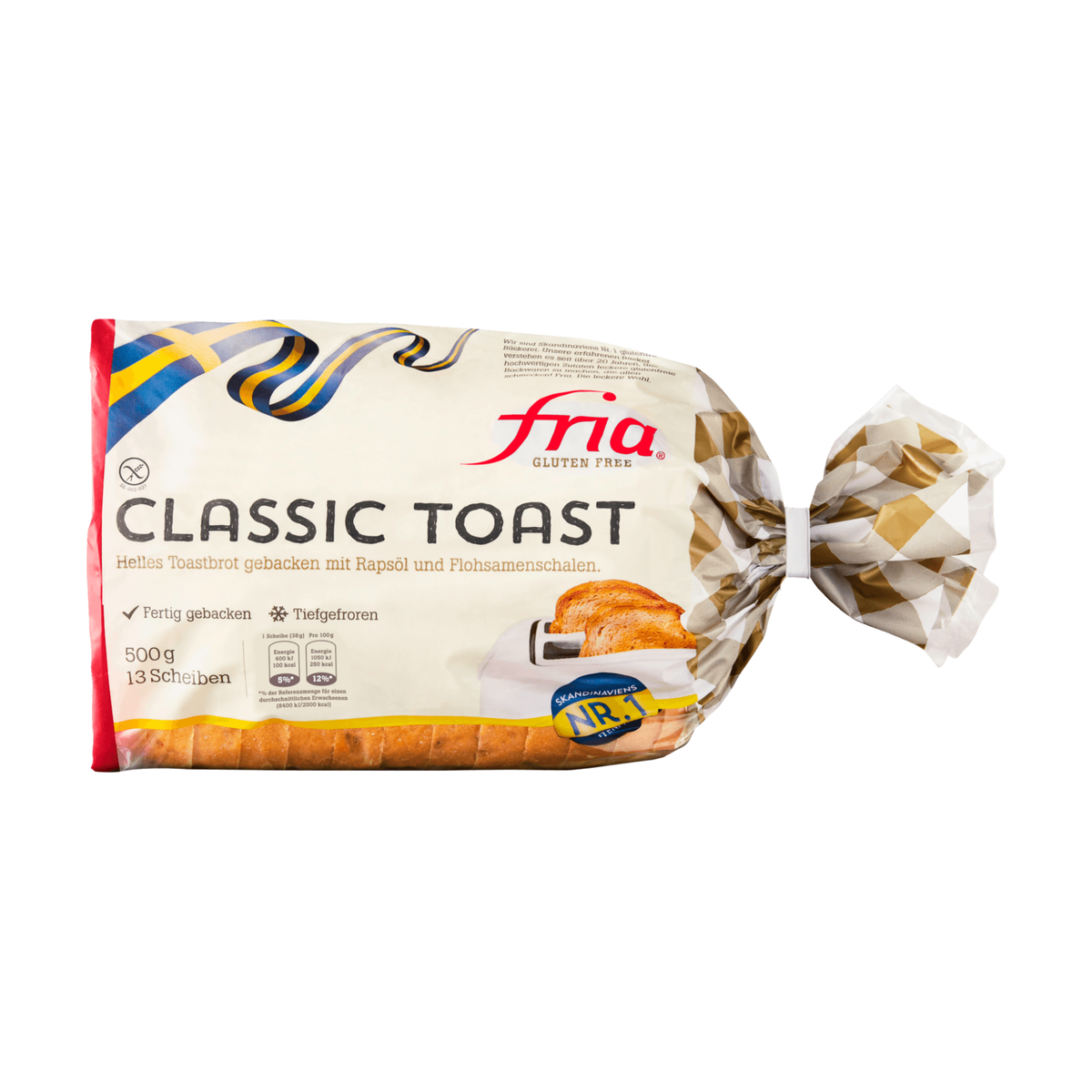 Fria Classic Toast glutenfrei 500g