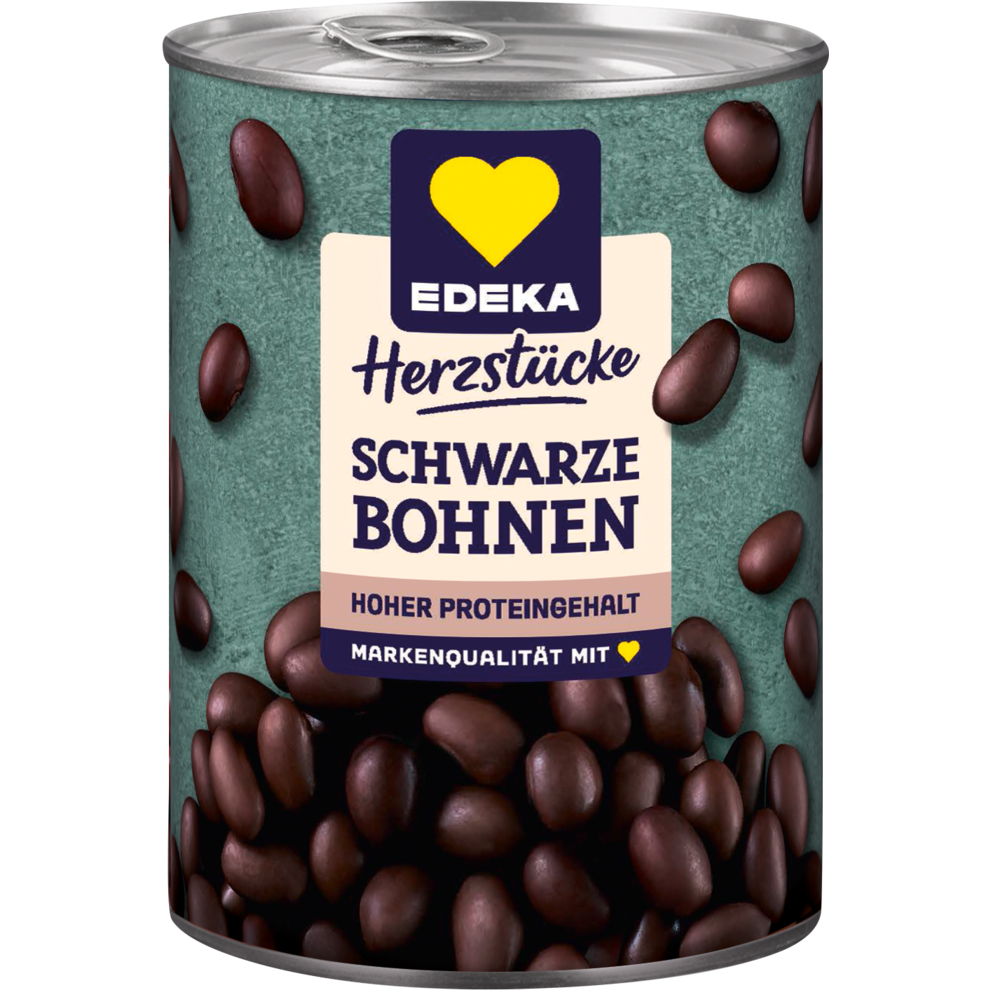 EDEKA Herzstücke чёрный фасоль 400g