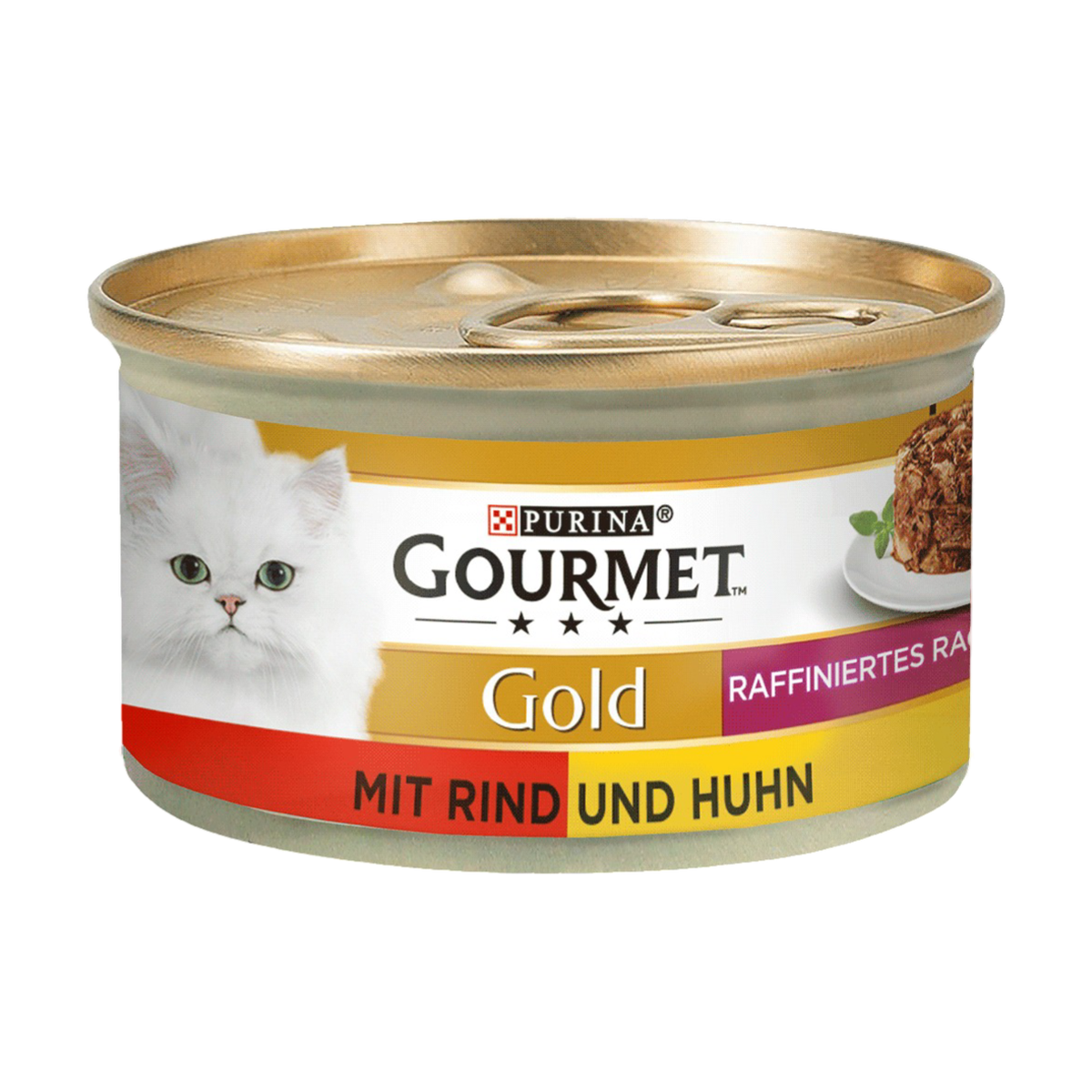Gourmet Gold Raffiniertes Ragout Duetto mit Rind und Huhn 85g