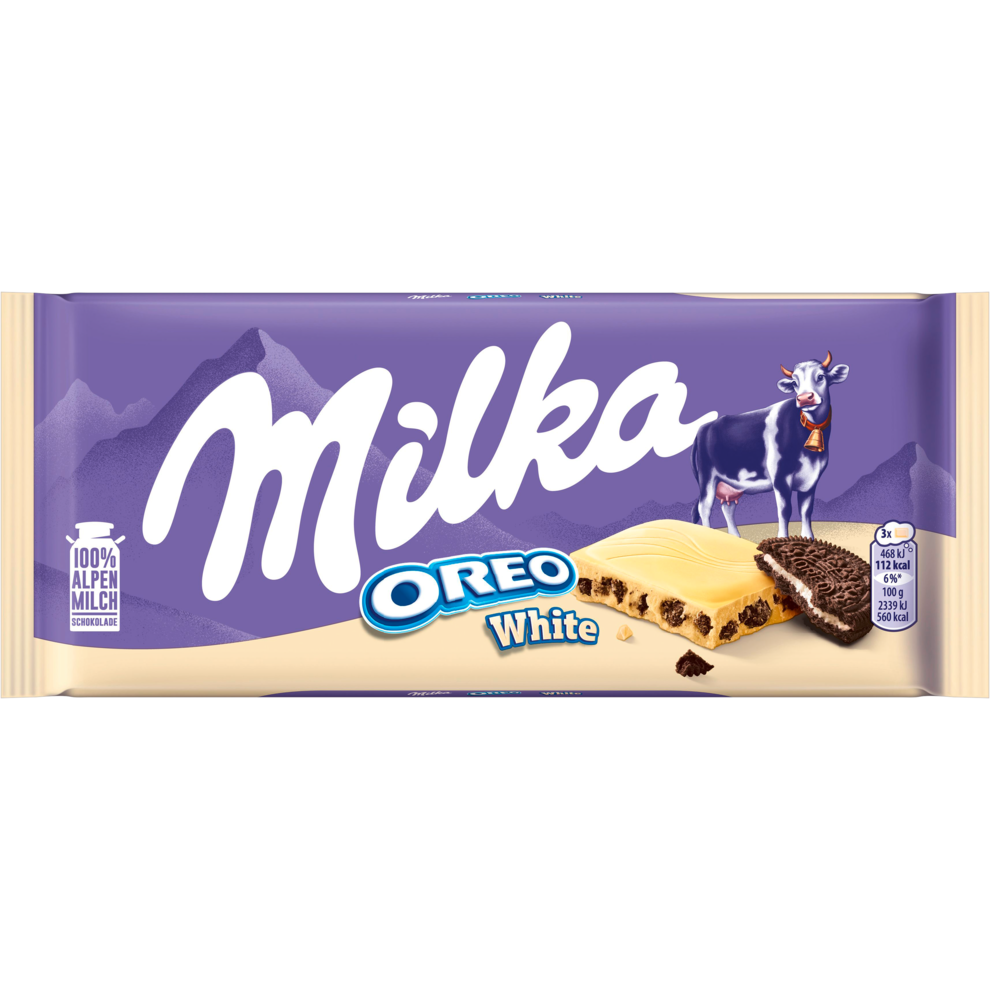 Milka Oreo White 100g
