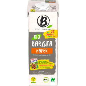 Bio Berief Barista Hafer Dink mit Soja 1l