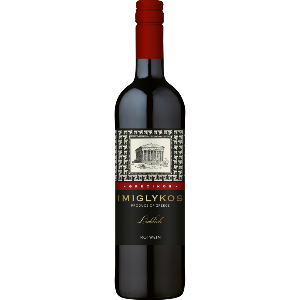 Grecikos Imiglykos Rot lieblich 0,75l