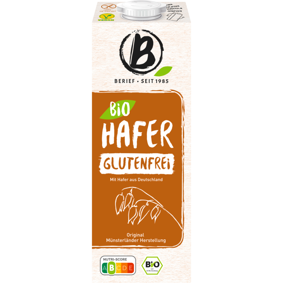 Bio Berief Hafer Drink glutenfrei 1l