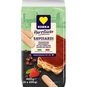 EDEKA Herzstücke Savoiardi Italienisches Löffelbiskuit 400g