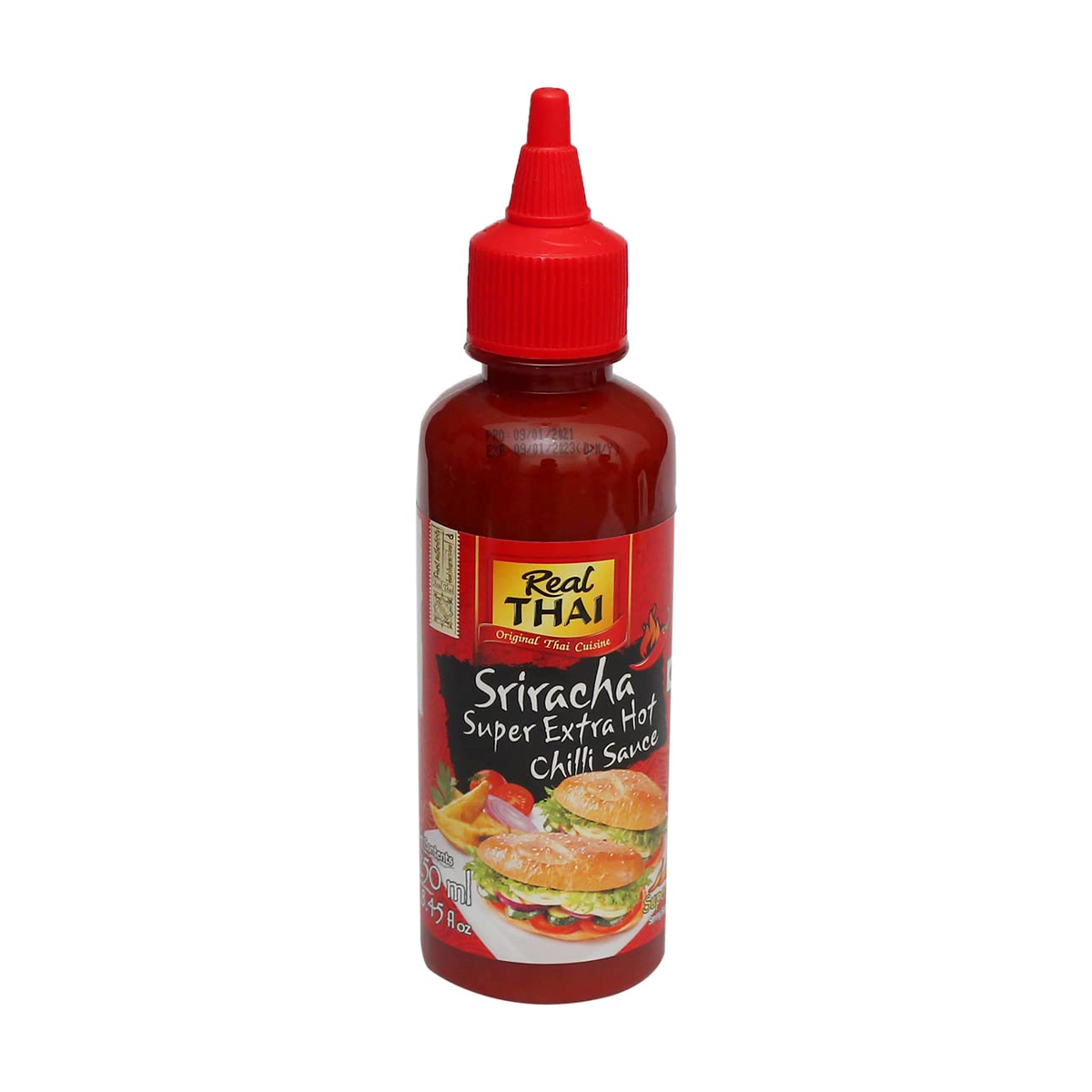 Real Thai Sriracha super hot Chilisauce 250ml