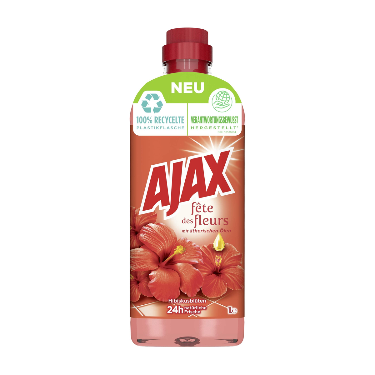 Ajax Allzweckreiniger Hibiskusblüten 1l