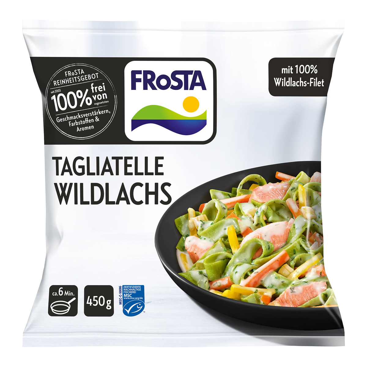 MSC Frosta Tagliatelle Wildlachs 450g