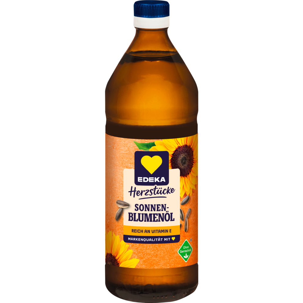 EDEKA Herzstücke Sonnenblumenöl 750ml VLOG
