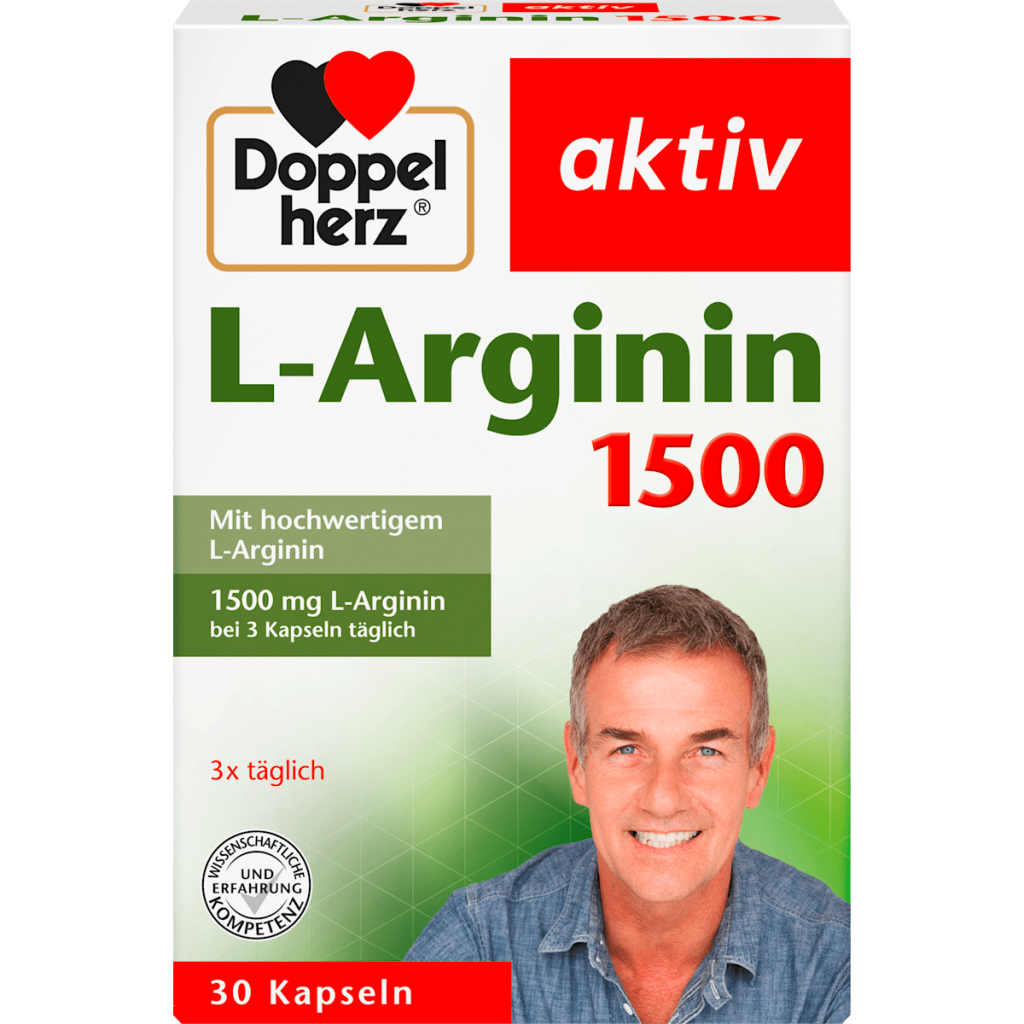 Doppelherz L-Arginin 1500 30Kapseln 18,6g
