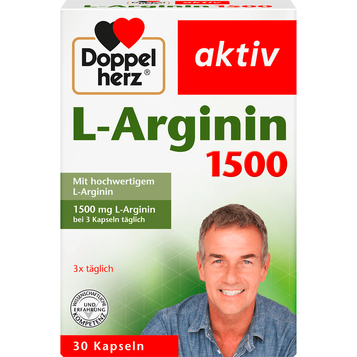 Doppelherz L-Arginin 1500 30Kapseln 18,6g