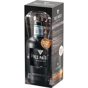 Tres Paises 40% GP 0,7l+Tumbler