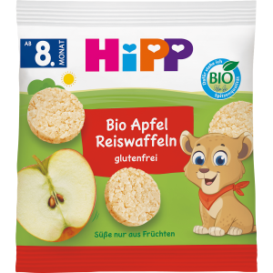 Bio Hipp Reiswaffeln Apfel ab 8.Monat 30g