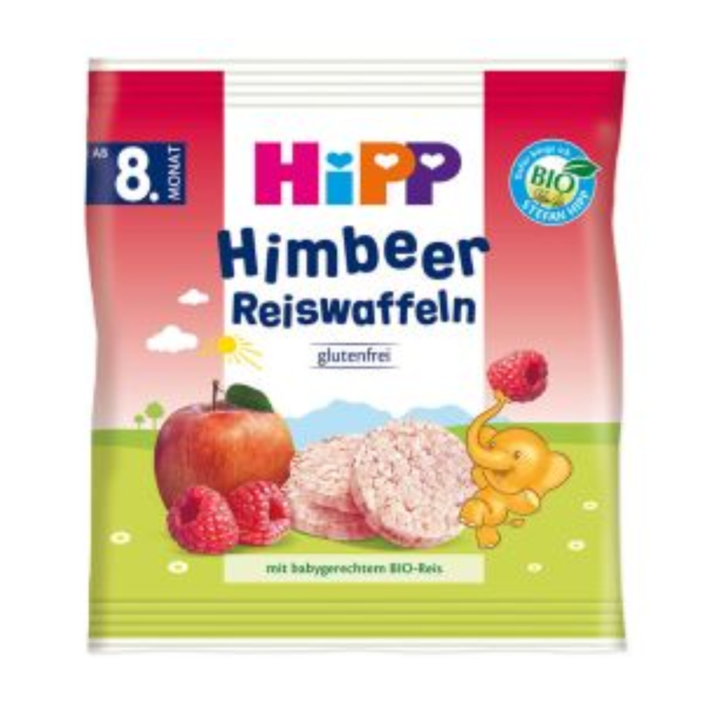 Bio Hipp Reiswaffeln Heidelbeer ab 8.Monat 30g