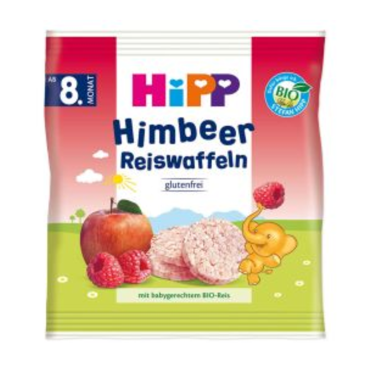 Bio Hipp Reiswaffeln Heidelbeer ab 8.Monat 30g