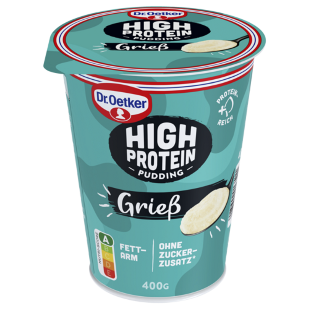 Dr.Oetker High Protein Pudding Grieß 400g