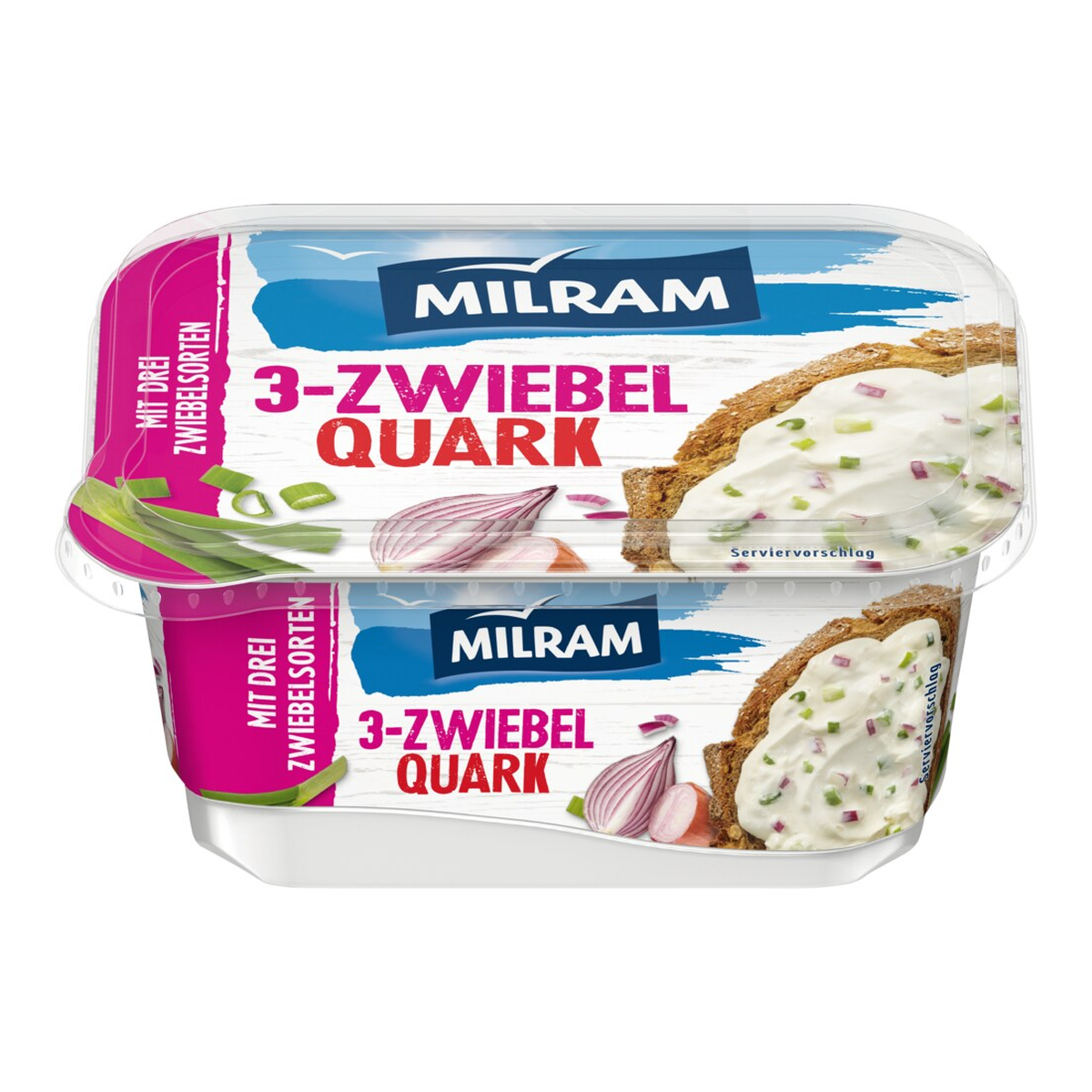 Milram Drei-Zwiebel-Quark 40% Fettstufe 185g