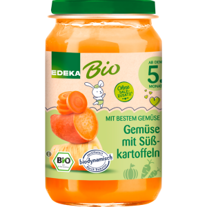 Demeter EDEKA Gemüse mit Süßkartoffeln ab dem 5.Monat 190g