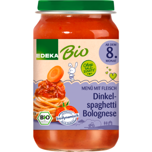 Demeter EDEKA Dinkelspaghetti Bolognese ab dem 8.Monat 220g