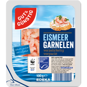MSC GUT&GÜNSTIG Eismeergarnelen 100g