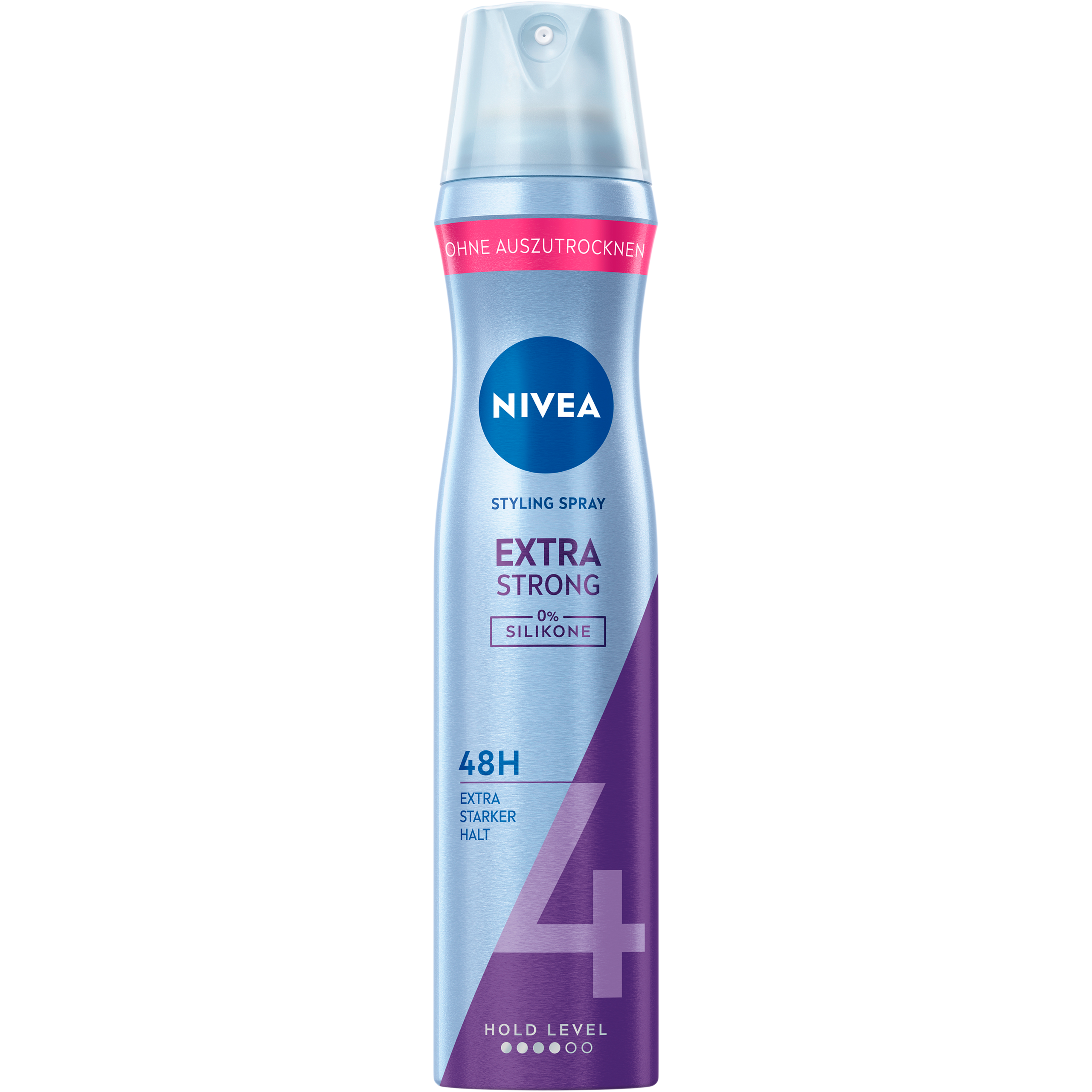 Nivea Styling Spray Extra Strong 0% Silikone 24H 250ml