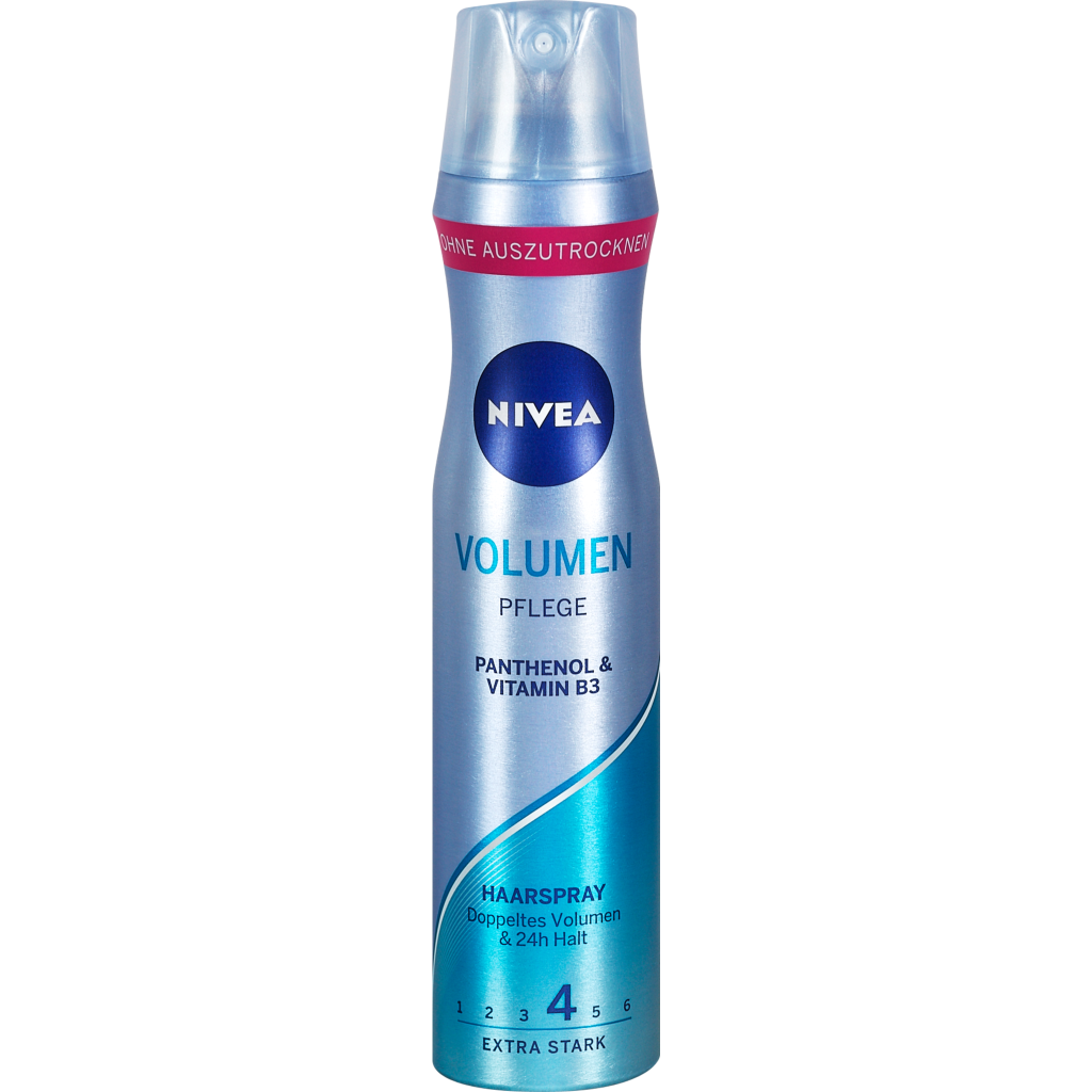 Nivea Styling Spray Volume&Hold 0% Silikone 24H 250ml