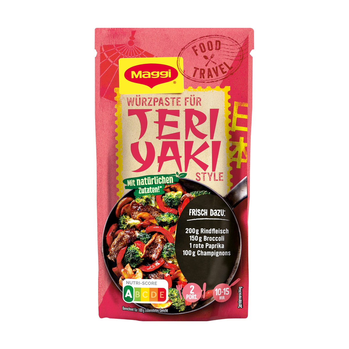 Maggi Food Travel Würzpaste Teriyaki Style 65g