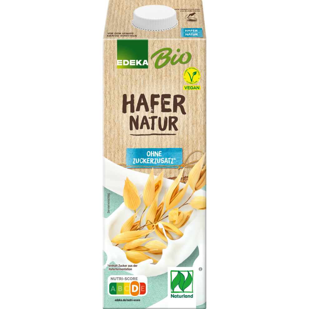 Bio EDEKA My вегетарианский веганский овсяный напиток натуральный 1l