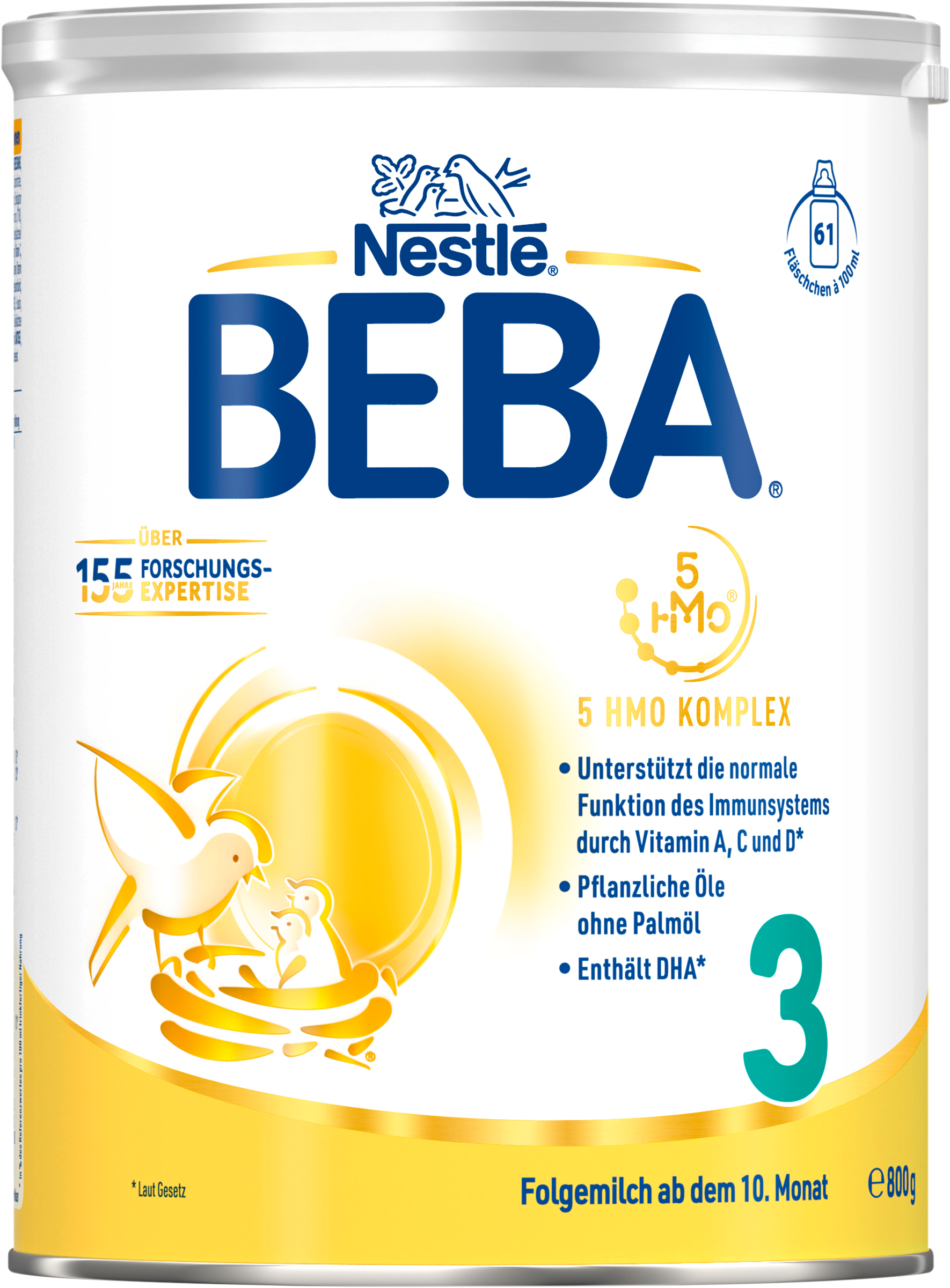 Beba 3 Folgemilch ab dem 10.Monat 800g