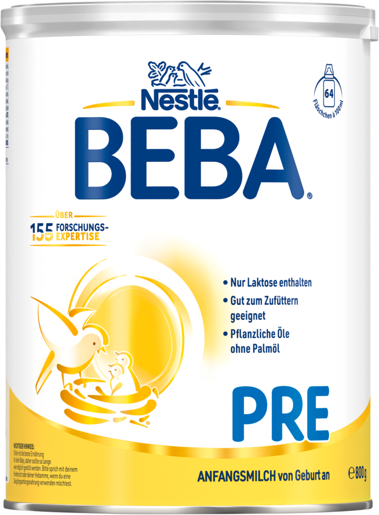 Beba Pre Anfangsmilch von Geburt an 800g