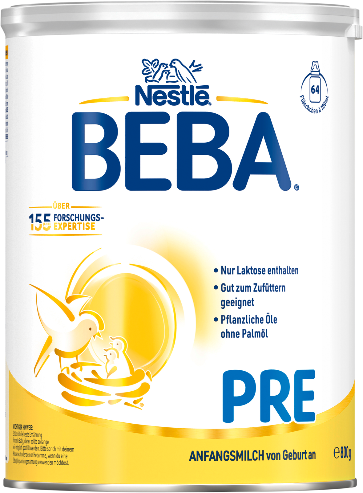 Beba Pre Anfangsmilch von Geburt an 800g