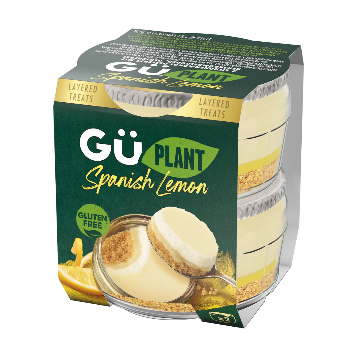 GÜ Free From Cheesecake Zitronen 2x92g