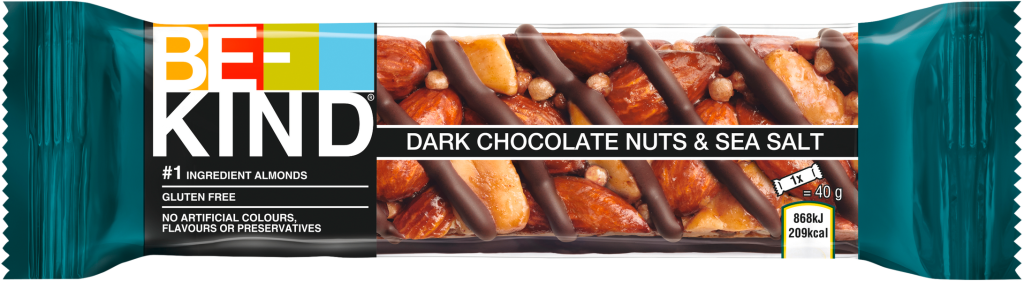 Be-Kind Dark Chocolate Nuts&Seasalt 40g