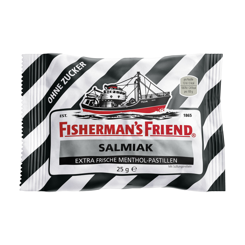 Fishermans Friend Salmiak ohne Zucker 25g