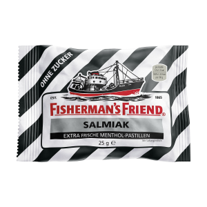 Fishermans Friend Salmiak ohne Zucker 25g