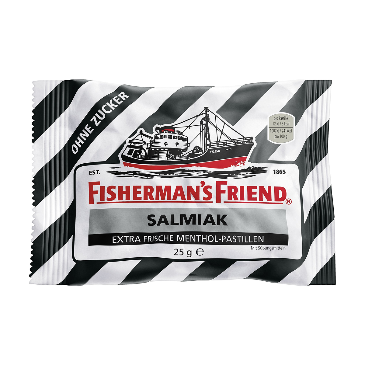 Fishermans Friend Salmiak ohne Zucker 25g