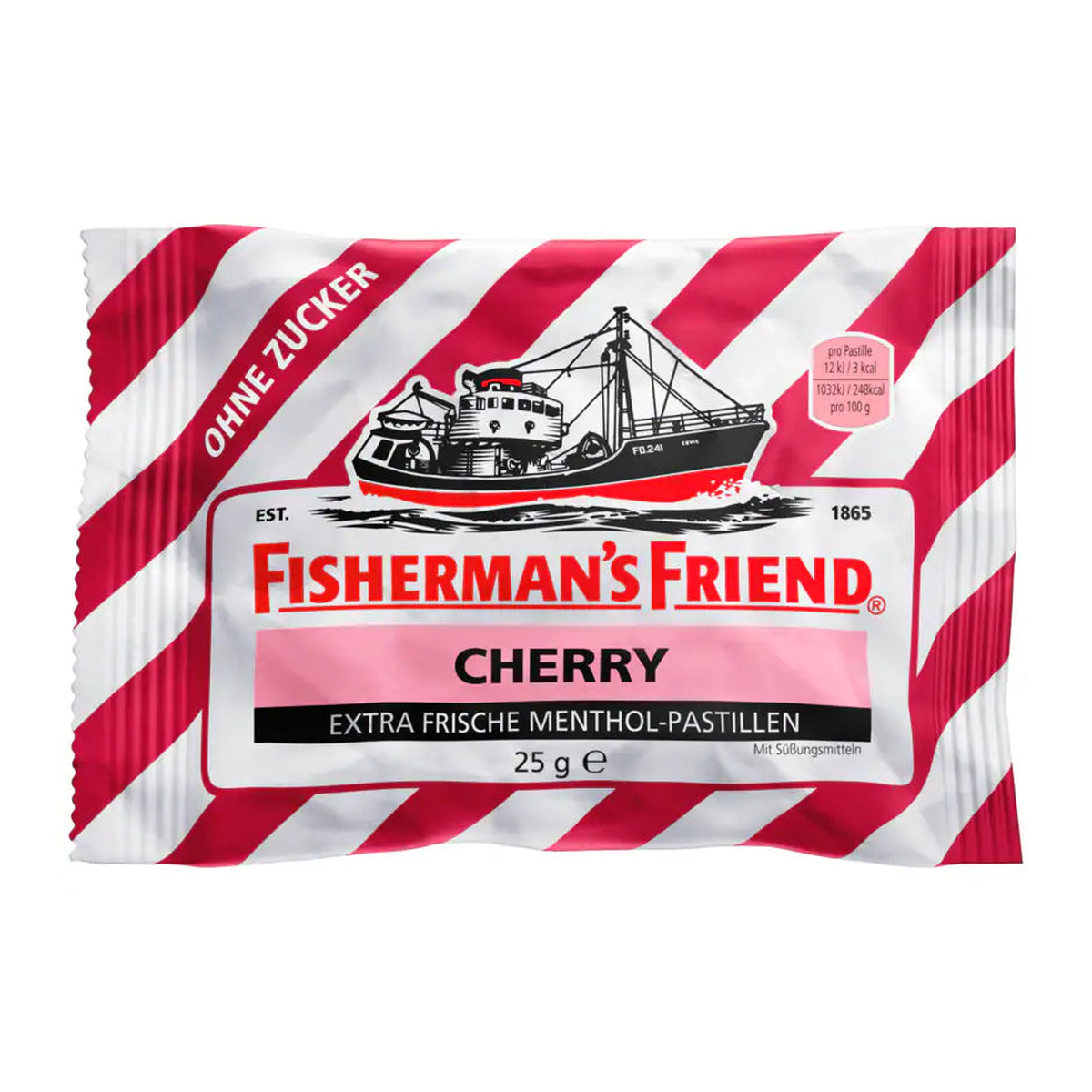 Fishermans Friend Wild Cherry ohne Zucker 25g