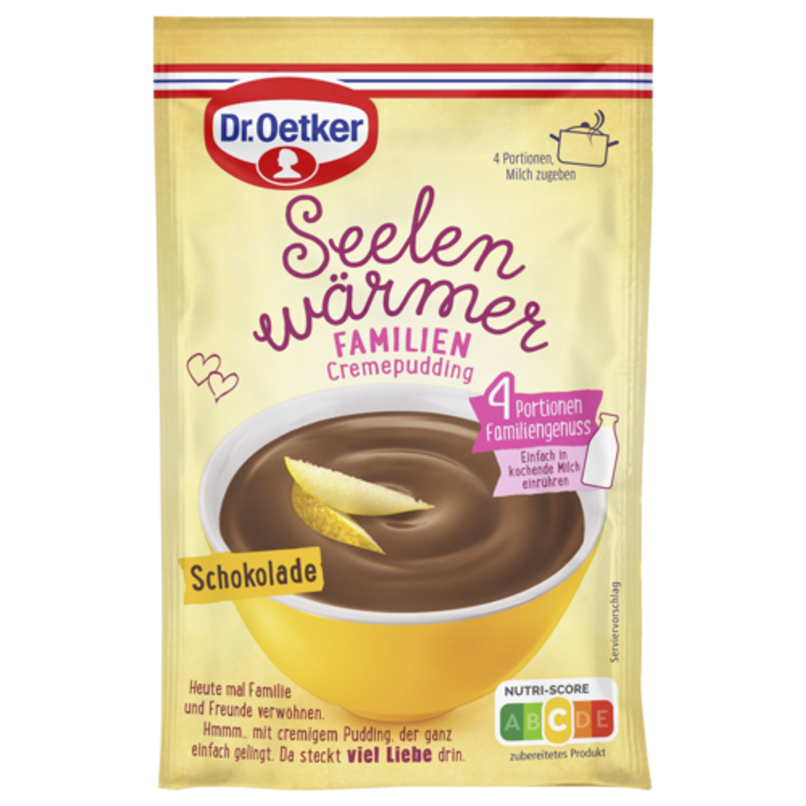 Dr.Oetker Seelenwärmer Familie Schokolade für 500ml 99g