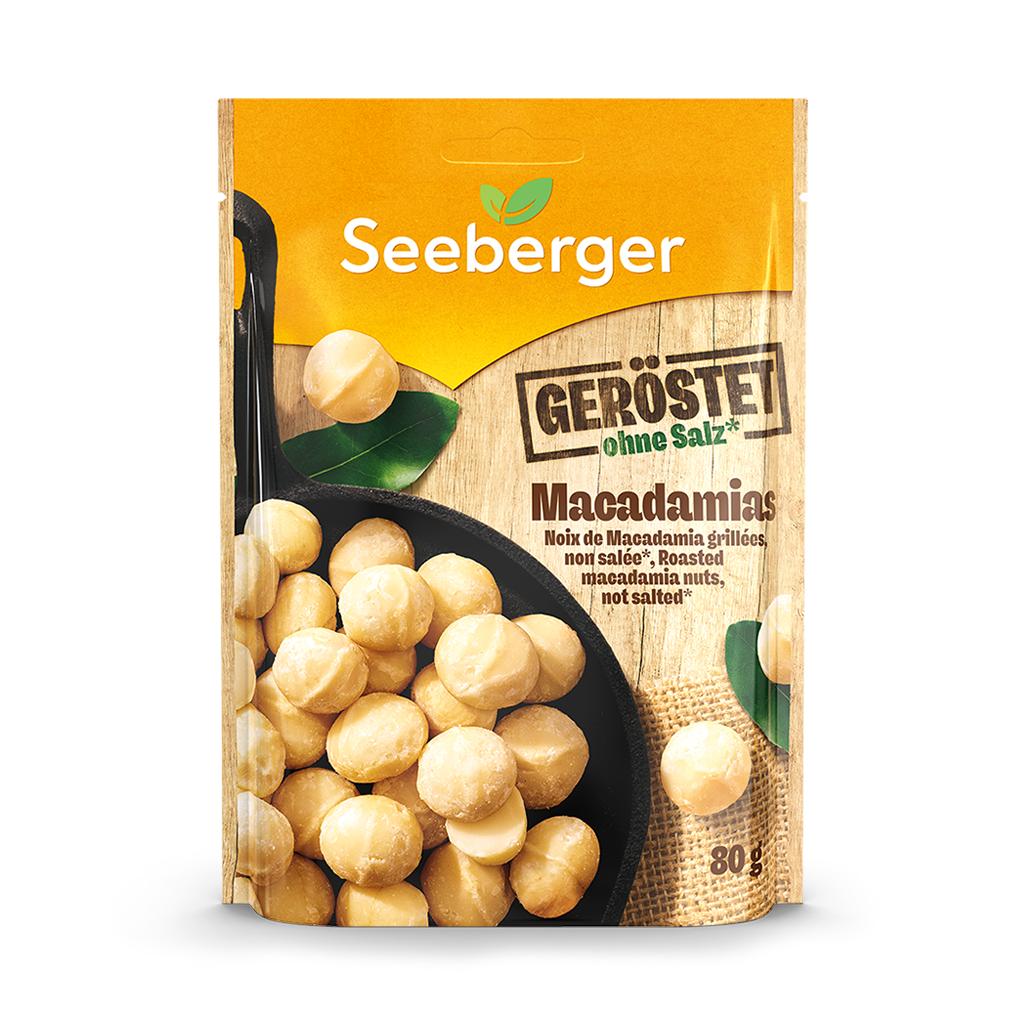 Seeberger Macadamia-Nusskerne trocken geröstet 80g