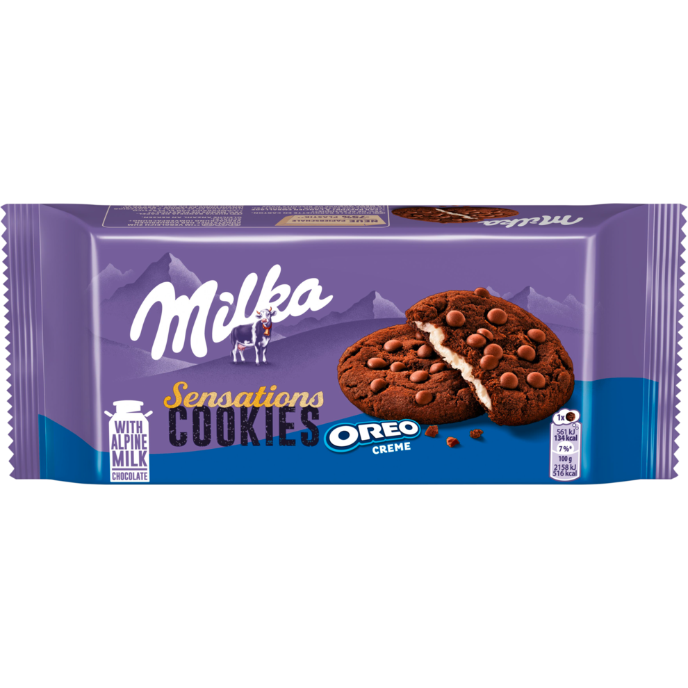 Milka Cookies Sensation Oreo 156g
