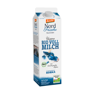 Demeter Nord Frische Vollmilch 3,8% 1l